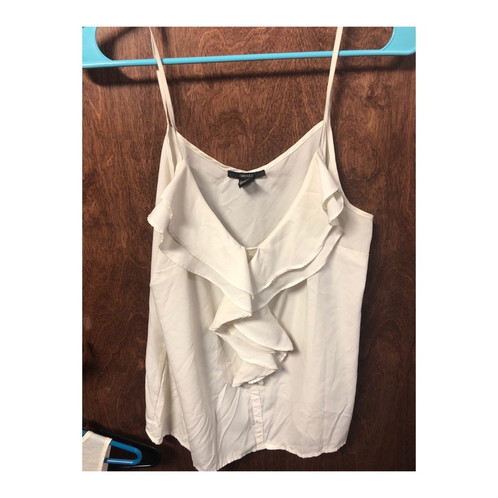 Forever 21 Ruffle Tank